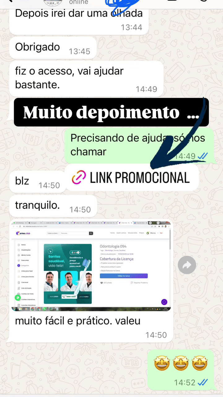 Depoimento de Cliente